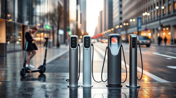 Top 5 des chargeurs idéaux pour trottinettes électriques